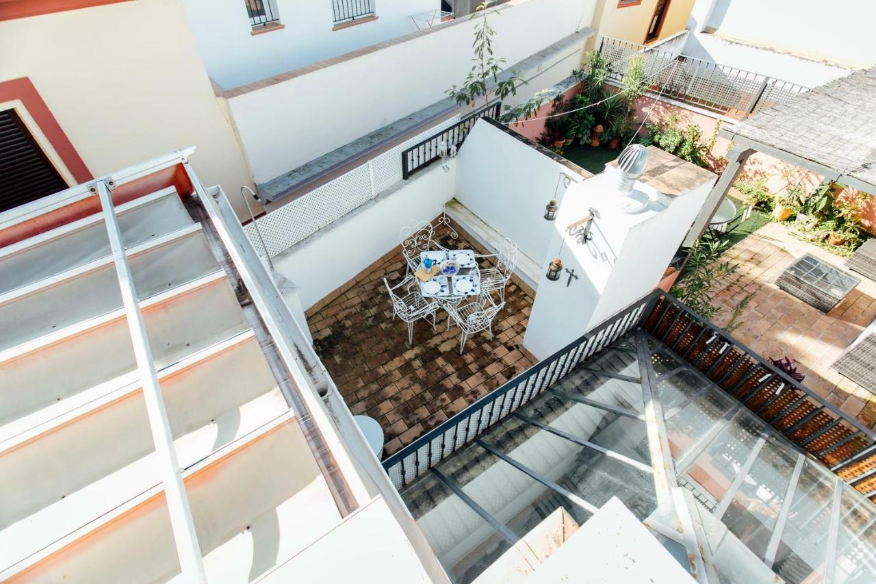 Bright Duplex W/ Terrace Daire Sevilla Dış mekan fotoğraf