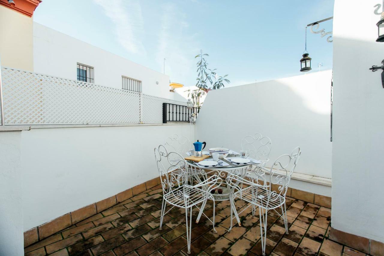 Bright Duplex W/ Terrace Daire Sevilla Dış mekan fotoğraf